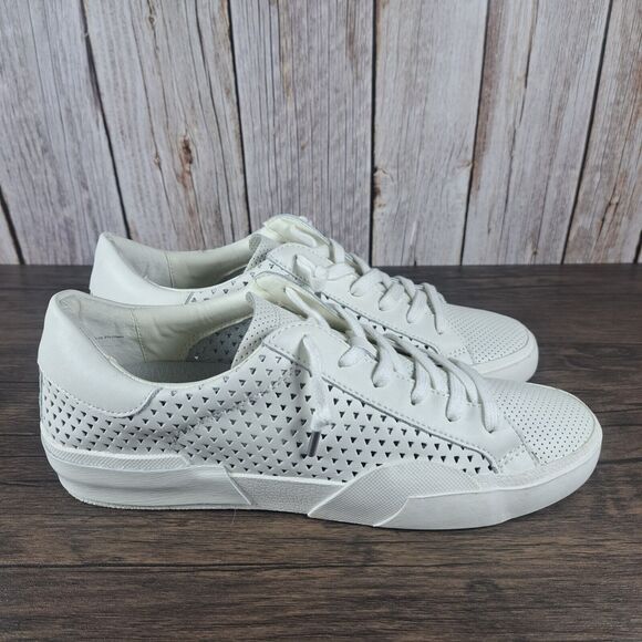 Dolce Vita Zina Perforated Sneaker Women's Sz 9.5 White (VGC) - Picture 3 of 9